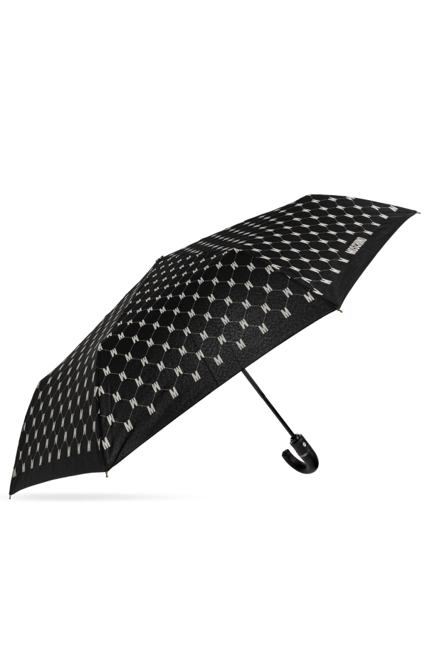 Folding umbrella with monogram od Moschino