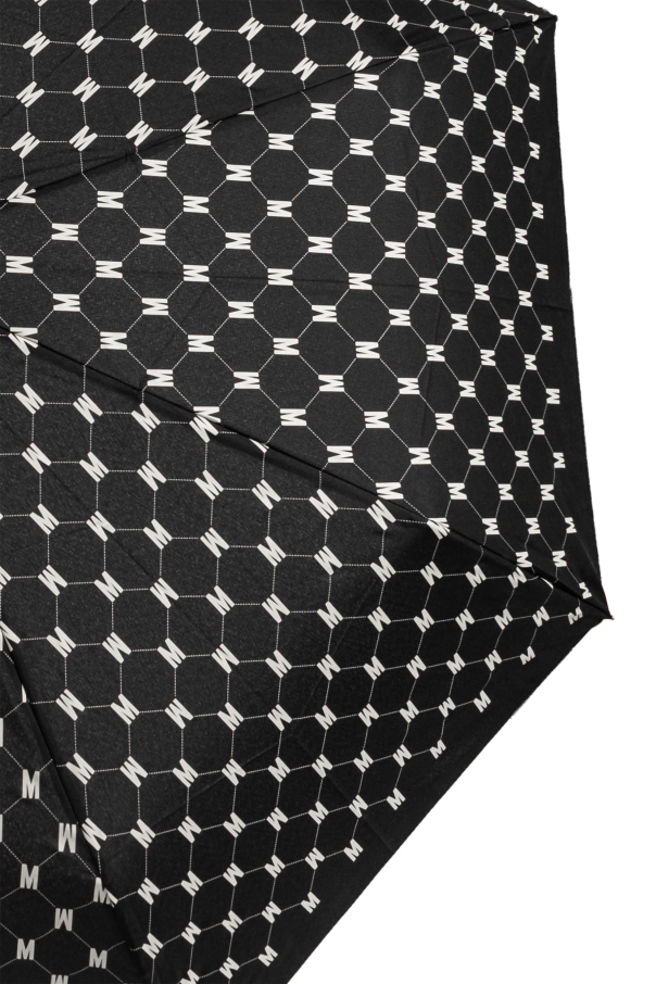 Moschino Folding umbrella with monogram