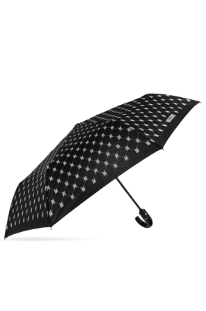 Folding umbrella with monogram
