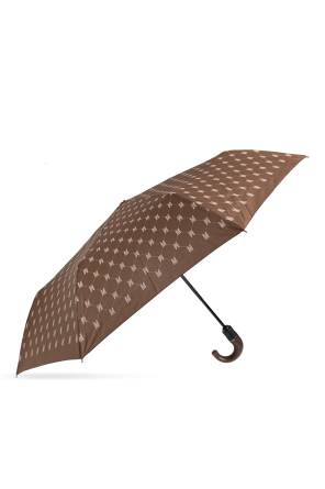 Folding umbrella with monogram