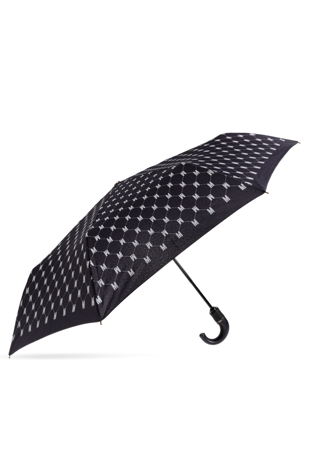 Folding umbrella with monogram od Moschino