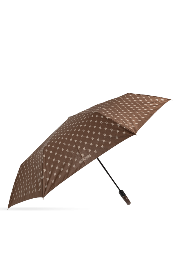 Folding umbrella with monogram od Moschino