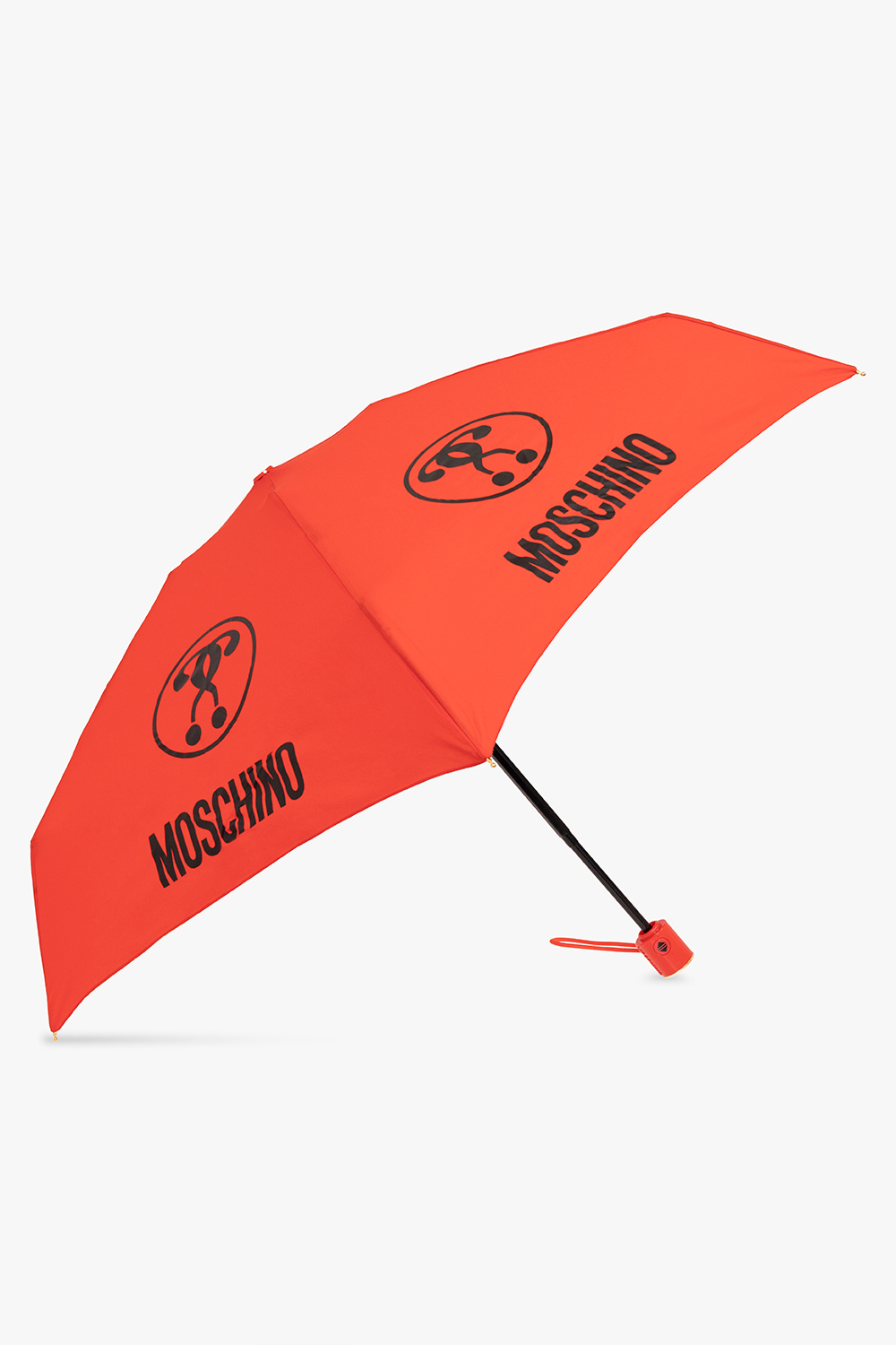 Moschino RED Folding umbrella with logo