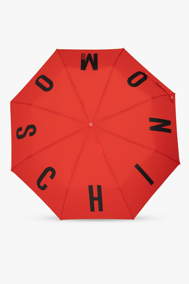 Moschino Składany parasol z logo