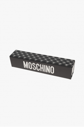 Moschino MOSCHINO FOLDING UMBRELLA WITH LOGO