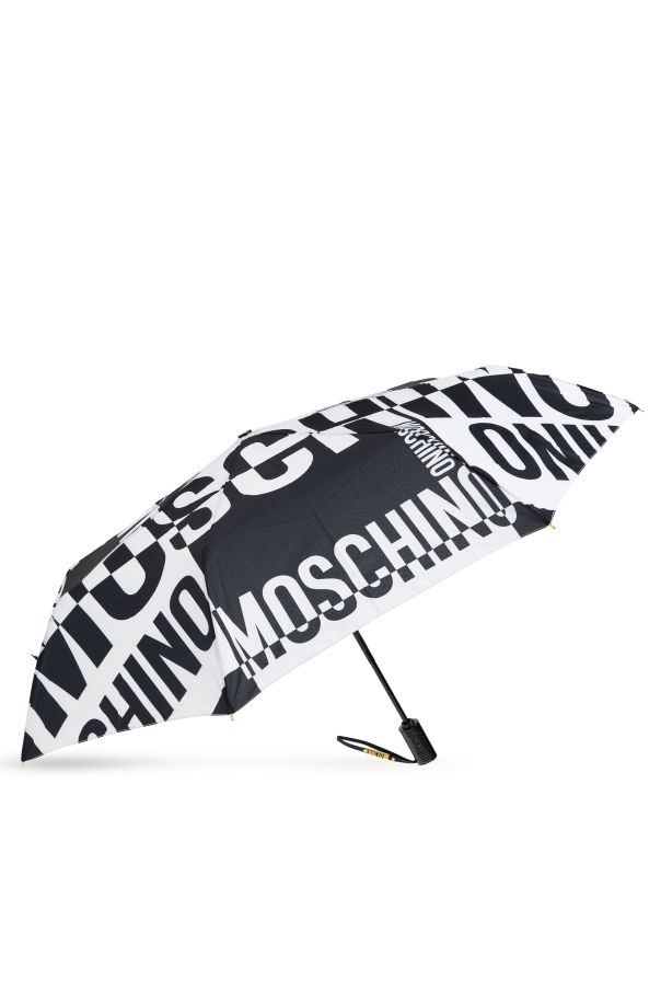 Folding umbrella with logo od Moschino