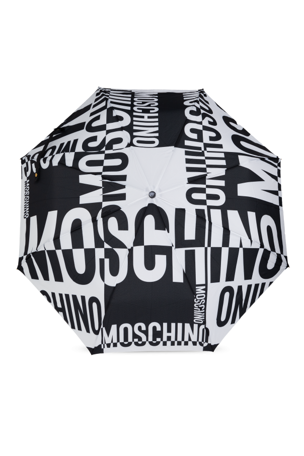 Moschino Folding umbrella with logo