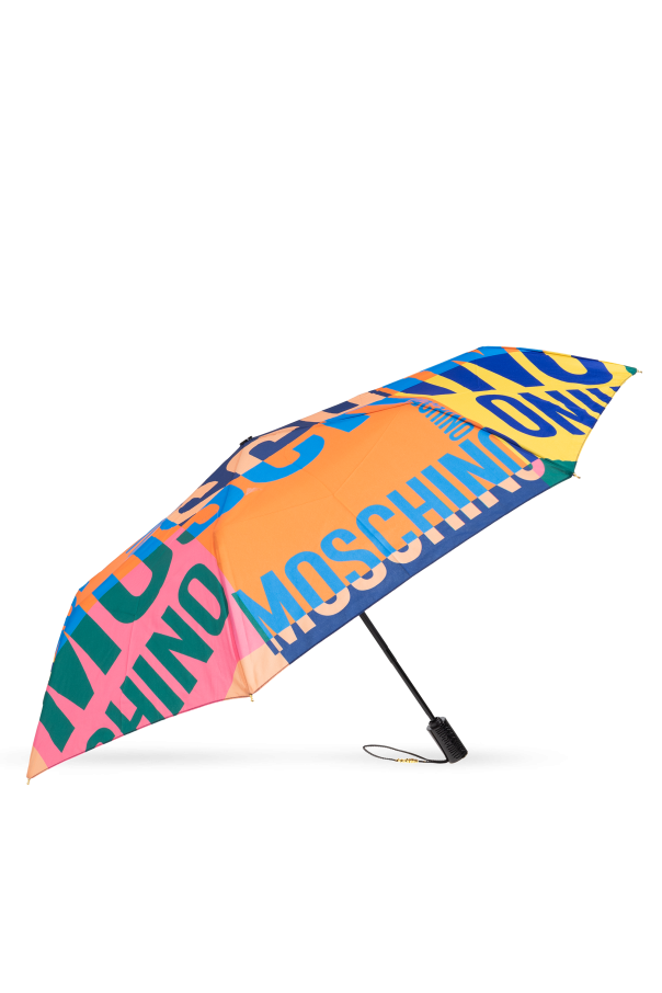 Folding umbrella with logo od Moschino