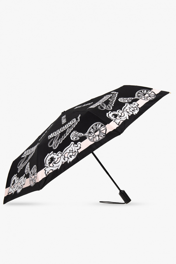 Moschino Folding umbrella with logo