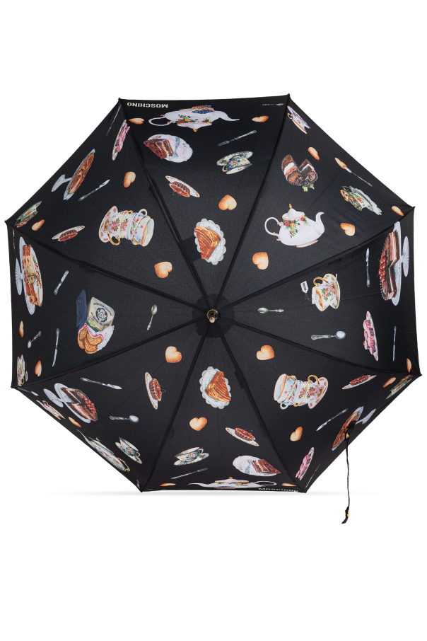 Moschino Patterned umbrella
