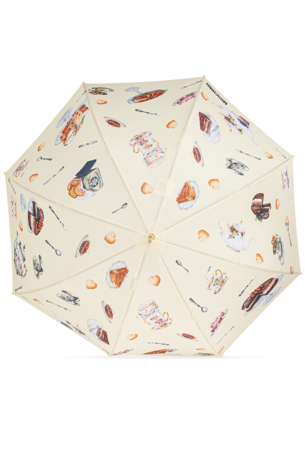 Moschino Sonnenschirm mit Muster