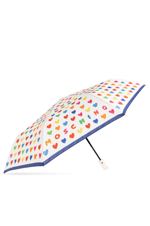 Folding umbrella with colorful print