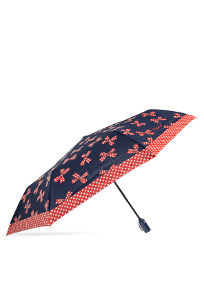 Folding umbrella with print