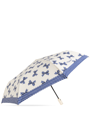 Folding umbrella with print