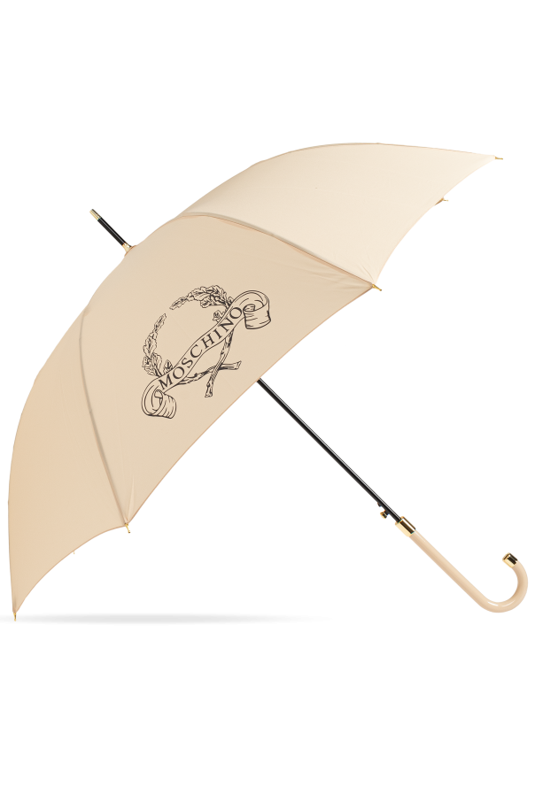 Parasol with logo od Moschino