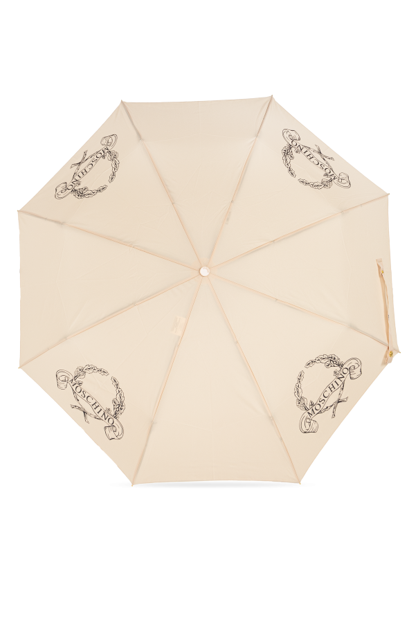 Moschino Zusammenklappbarer Regenschirm