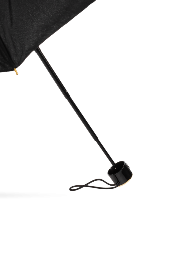 Moschino Paraguas pequeño plegable con logo