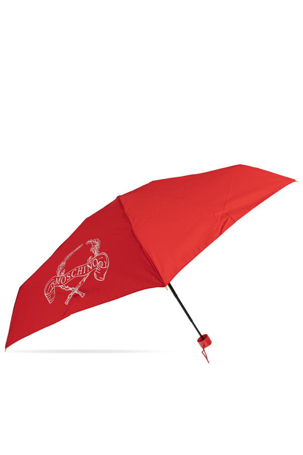 Small folding umbrella with logo od Moschino