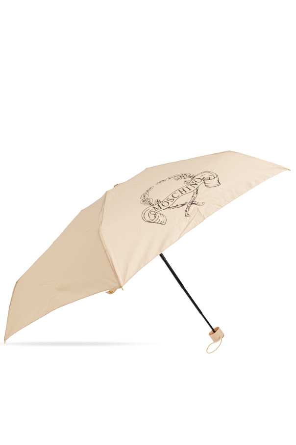 Small folding umbrella with logo od Moschino