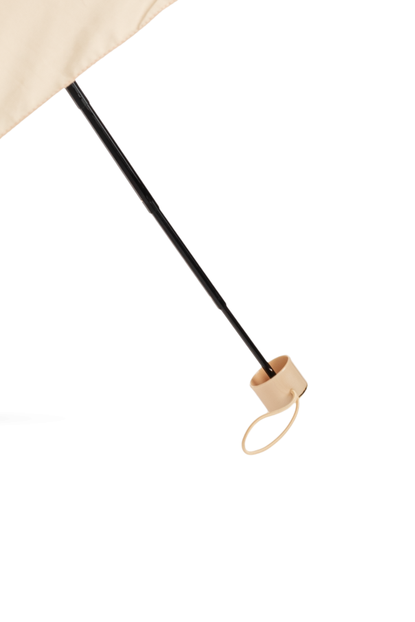 Moschino Paraguas pequeño plegable con logo