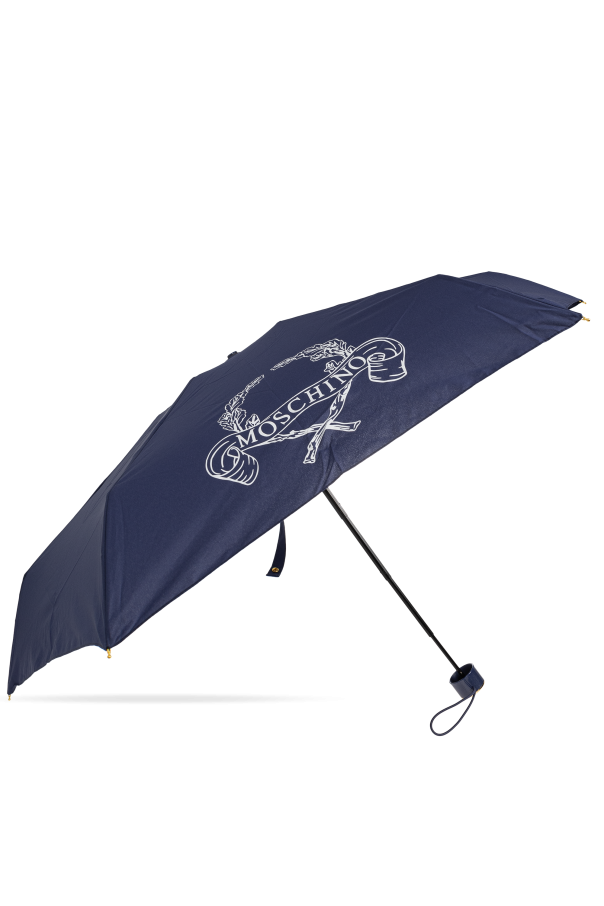 Small folding umbrella with logo od Moschino