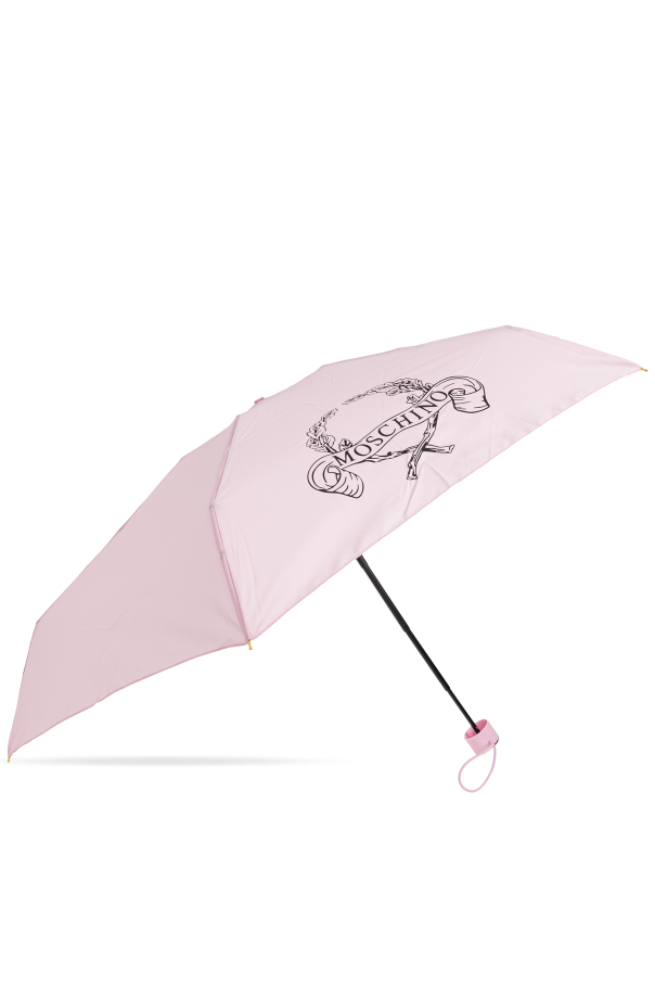 Small folding umbrella with logo od Moschino
