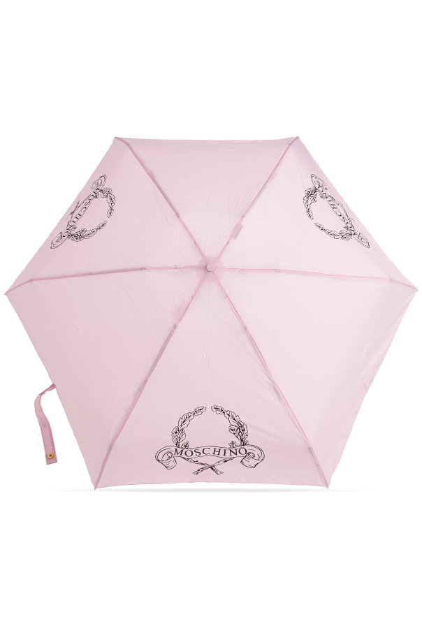 Moschino Pequeño paraguas plegable con logo