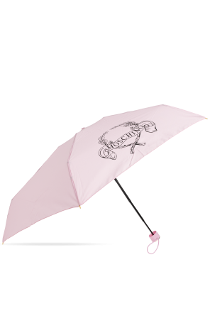 Small folding umbrella with logo