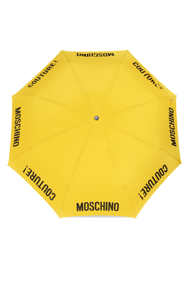 Moschino Faltbarer Regenschirm mit Logo