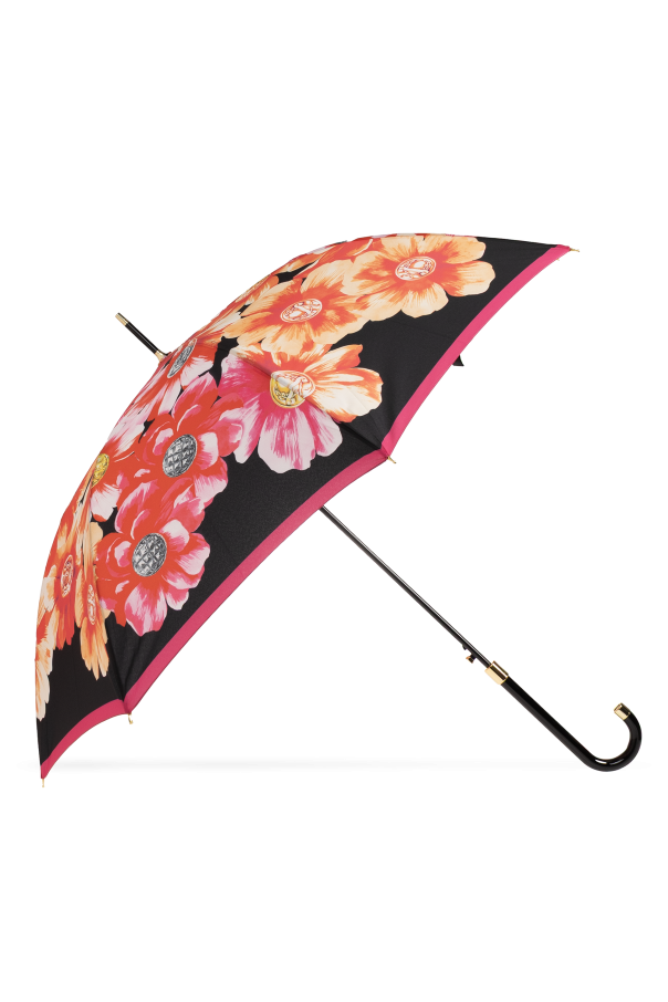 Parasol with floral motif od Moschino