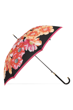 Parasol with floral motif