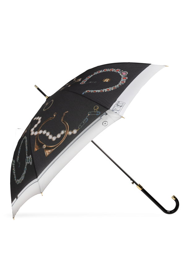 Parasol with print od Moschino