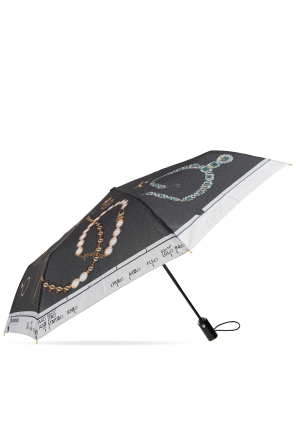 Folding umbrella with colorful print