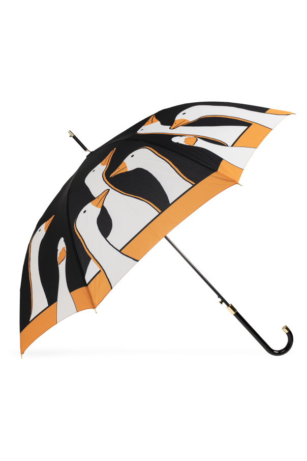 Parasol with print od Moschino