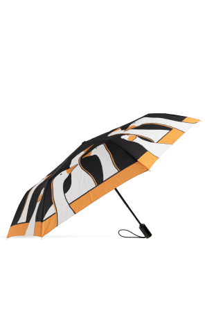 Folding umbrella with print