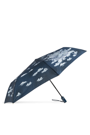 Folding umbrella with print