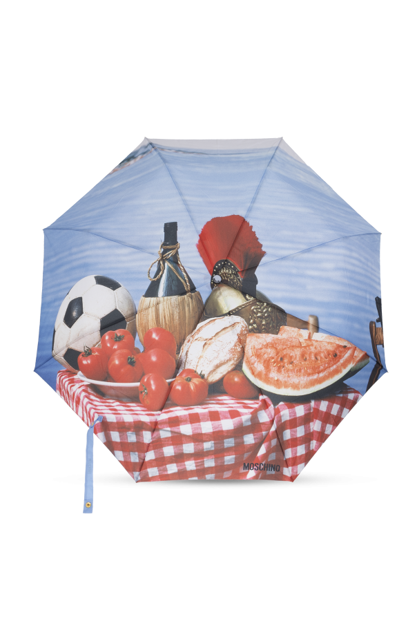 Moschino Folding umbrella with logo