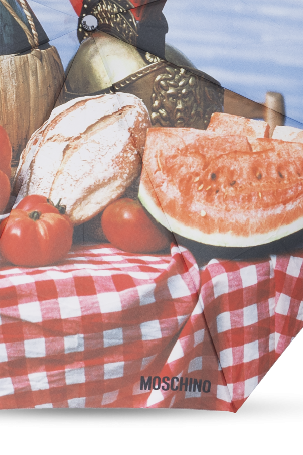 Moschino Folding umbrella with logo