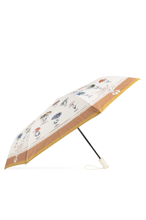 Folding umbrella with colorful print od Moschino