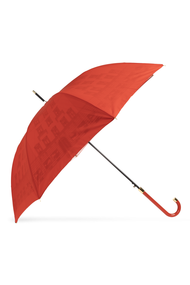 Parasol with print od Moschino