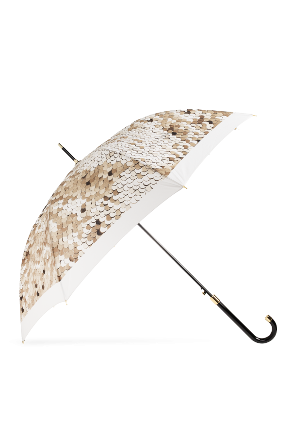 Parasol with print od Moschino