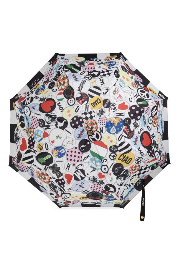 Moschino Parasol con estampado