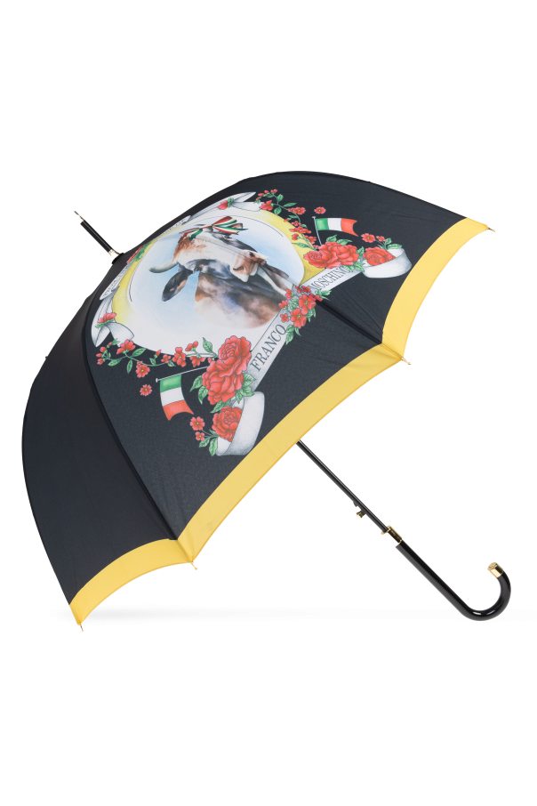 Parasol with a pattern od Moschino