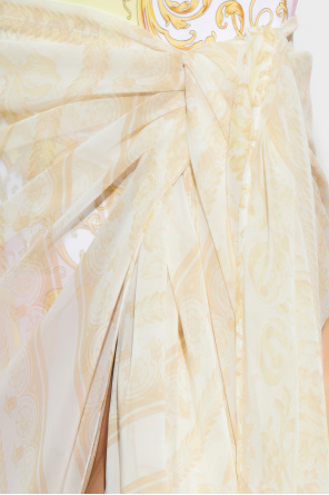 Versace Pareo con estampado ‘barocco’
