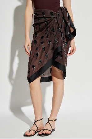 Tory Burch Wrap-tie skirt
