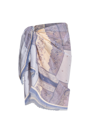 Pareo con motivo floral