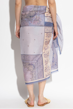 Zimmermann Floral motif pareo