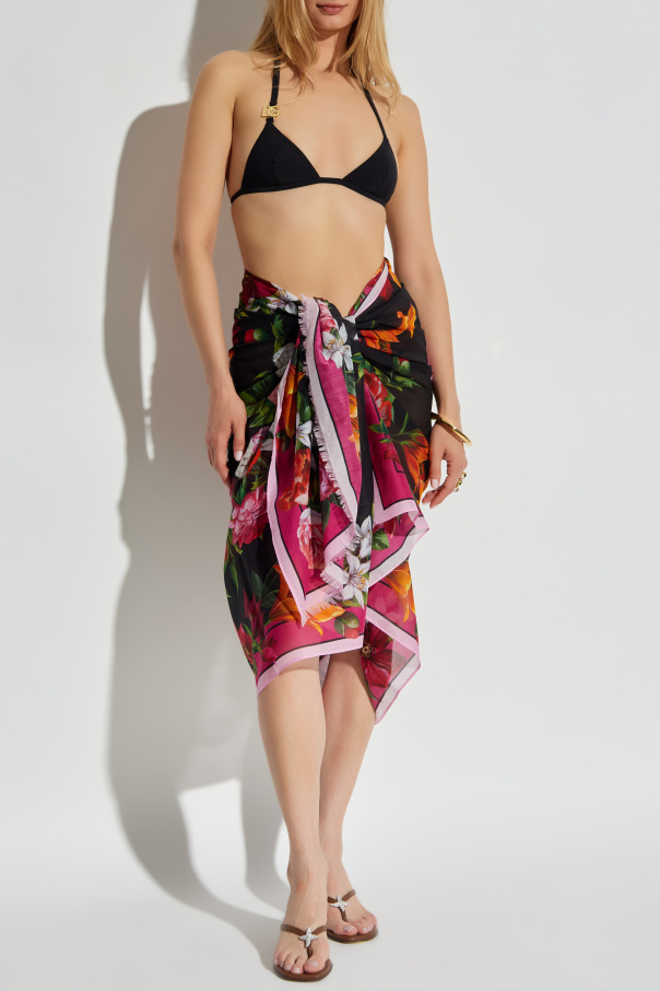 Dolce & Gabbana Floral motif pareo