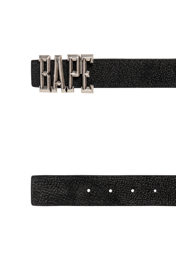 A BATHING APE® Leather belt