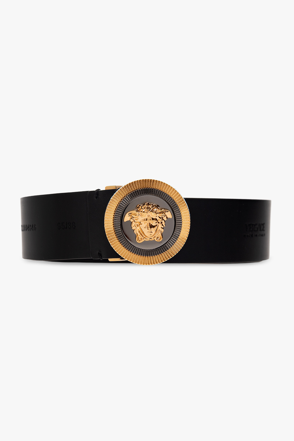 Versace Belt with Medusa Biggie buckle